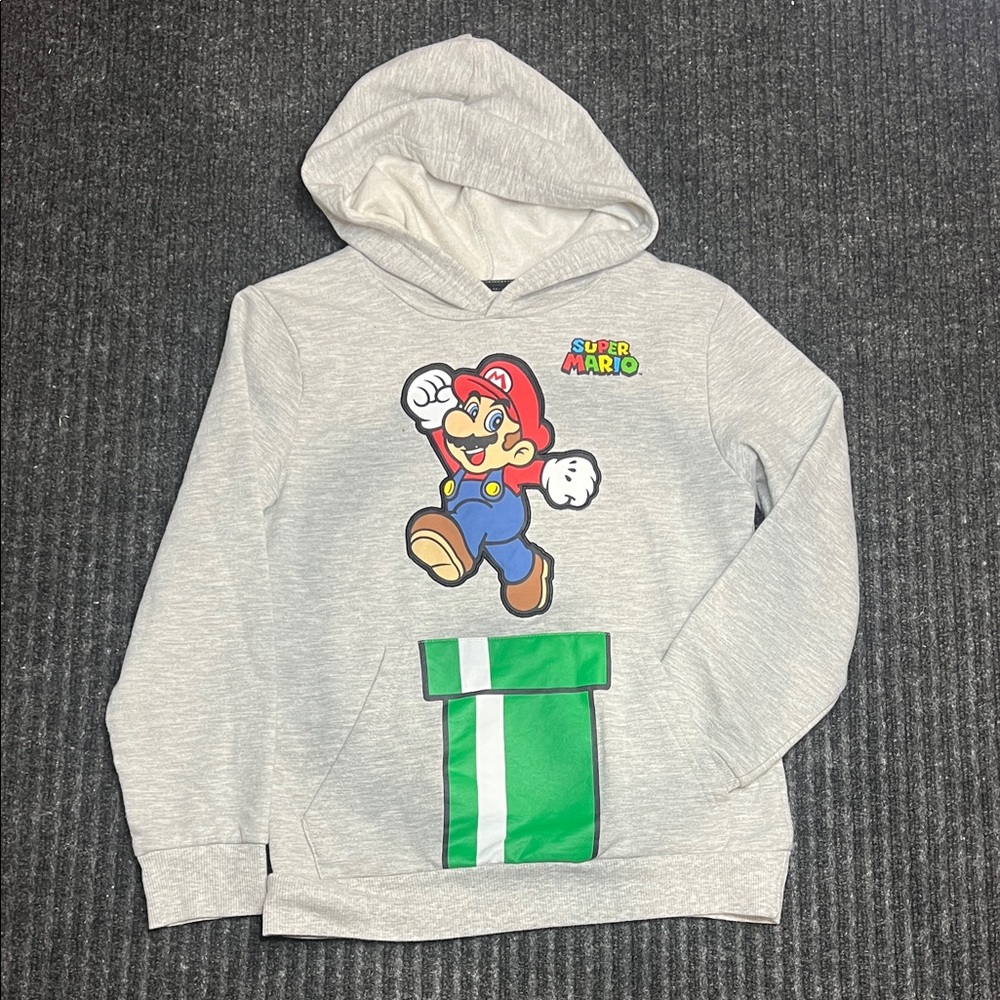 Nintendo Super Mario Kids Hoodie - size M